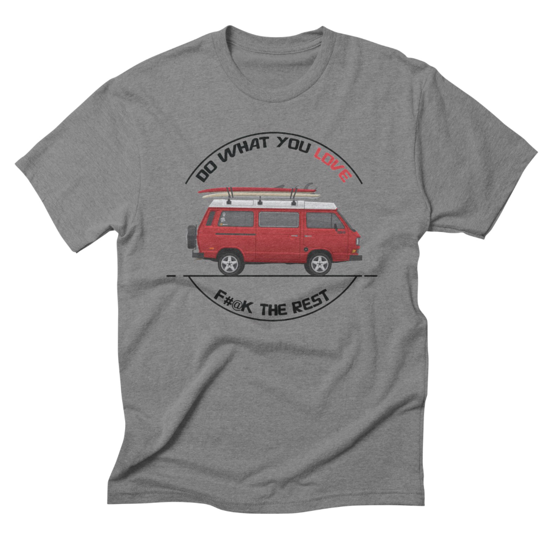 VW Vanagon #Vanlife inspired T-Shirts 